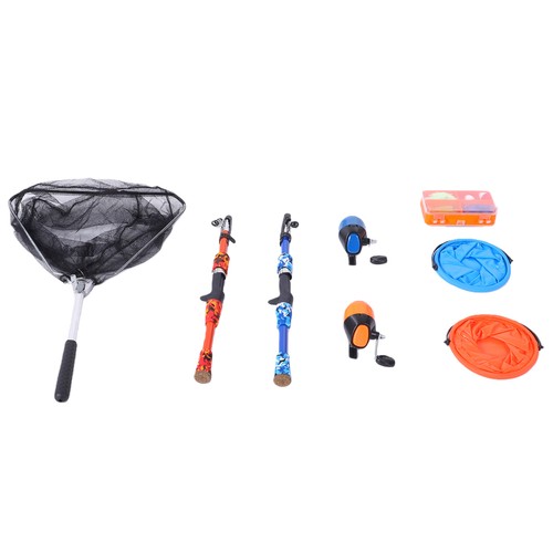 2er pack angelruten und rollen - angelruten,