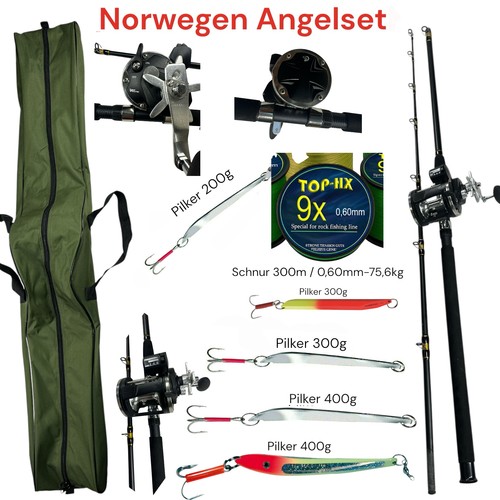 Norwegen angelset komplettset - angelset,