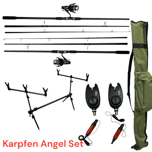 Karpfen angelset komplett - karpfen,