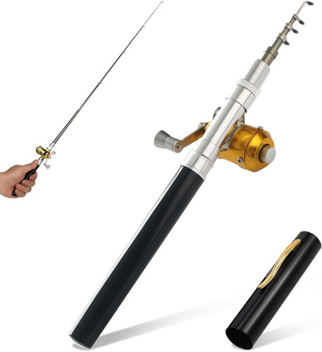 Mini angelrute mit rolle - mini,