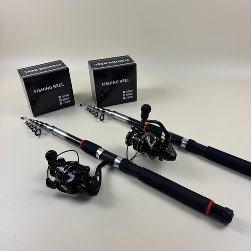 Teleskopruten set angelset - set,